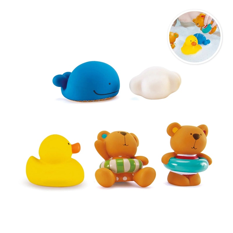 Hape Teddy And Friends Bath Squirts