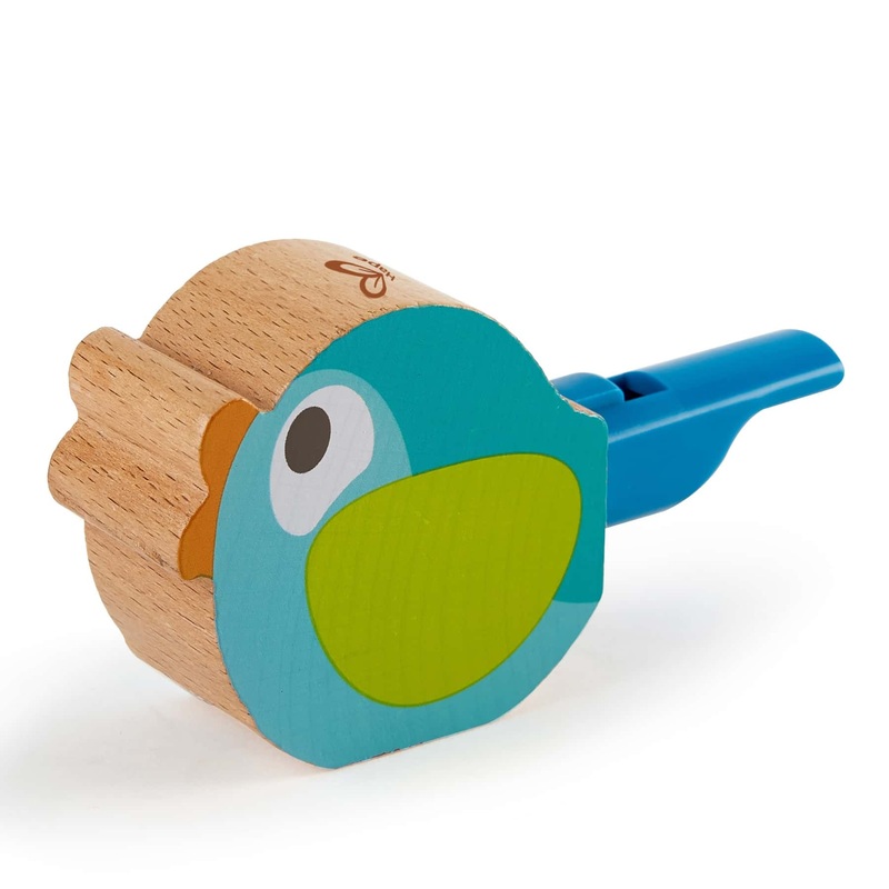 Hape Turquoise Bird-Call Whistle
