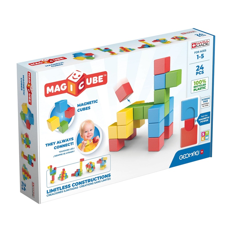 Geomag Magicube Full Color Recycled Try me 24 pcs