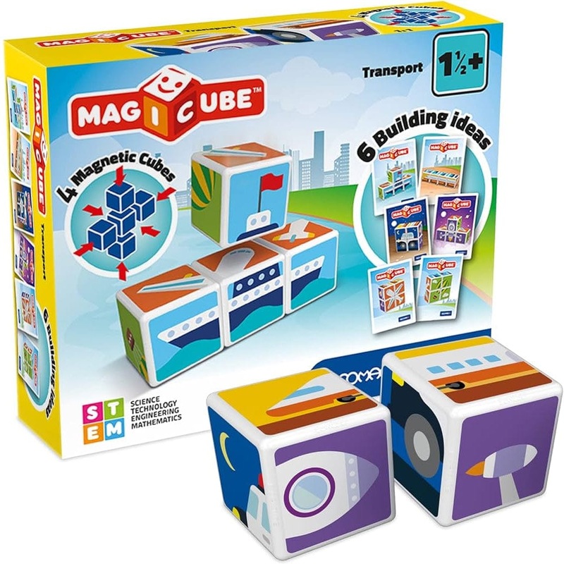 Geomag Magicube Printed Transport + Cards 7 pcs