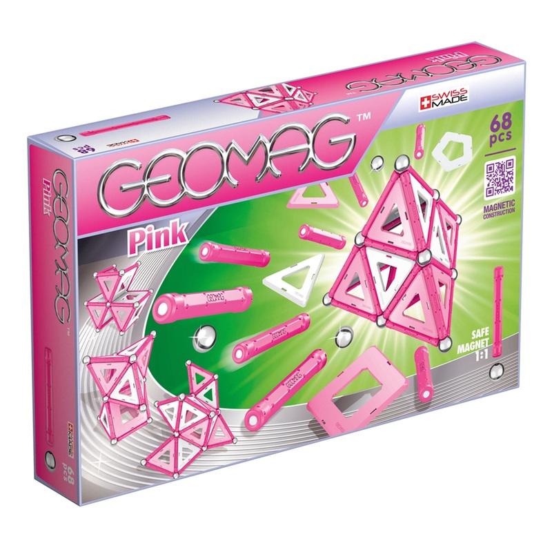 Geomag Pink Panels 68 pcs