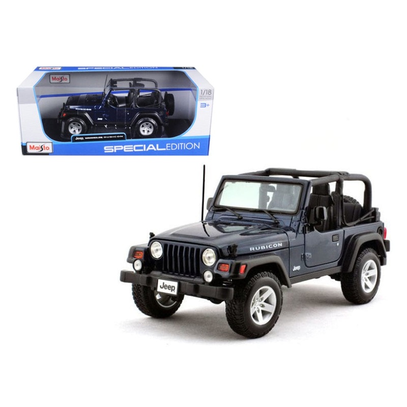 Maisto 1:18 Se (A)-Jeep Wrangler Rubicon