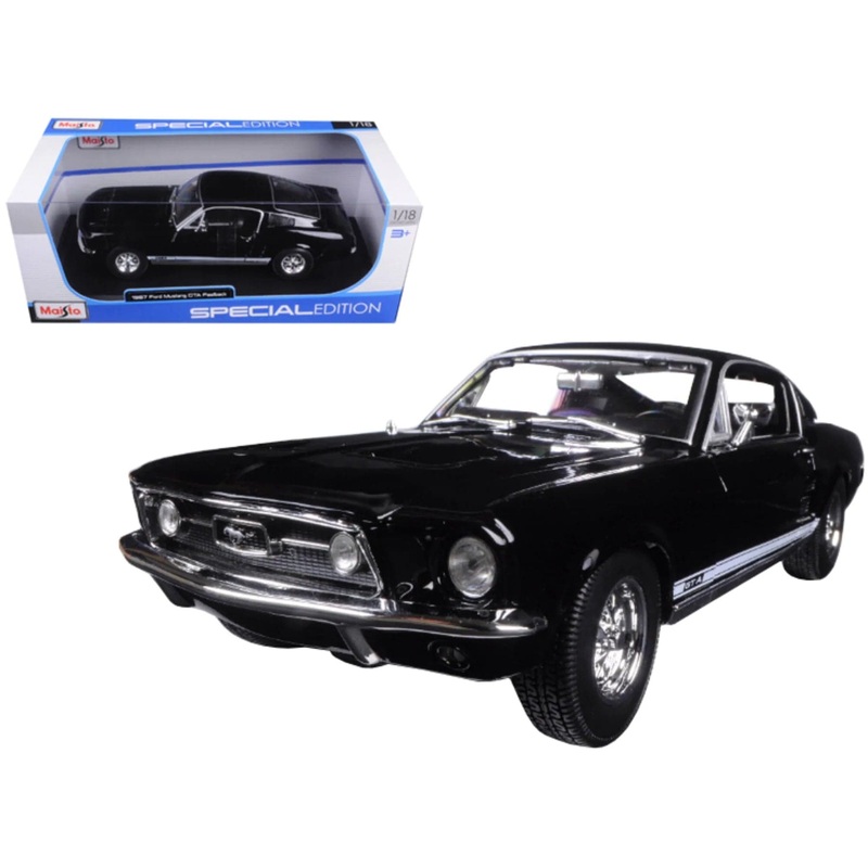 Maisto 1:18 Se (B)-1967 Ford Mustang Fastback