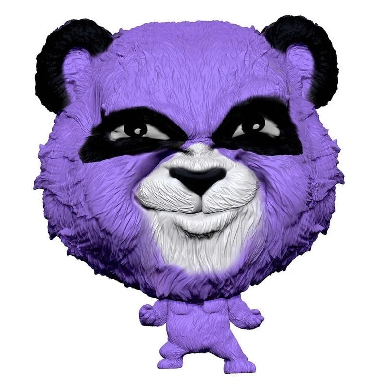 Splats Head - Series 1 Squishy Toy - Bamboo