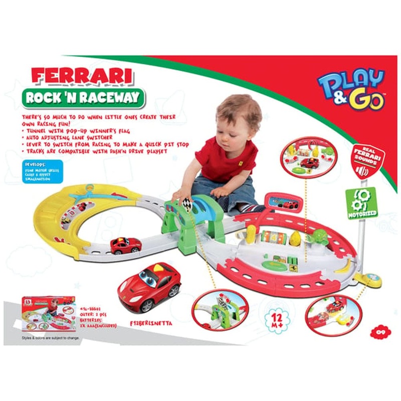 BB Junior - Ferrari Rock 'N Raceway w/ Motorized F12berlinetta