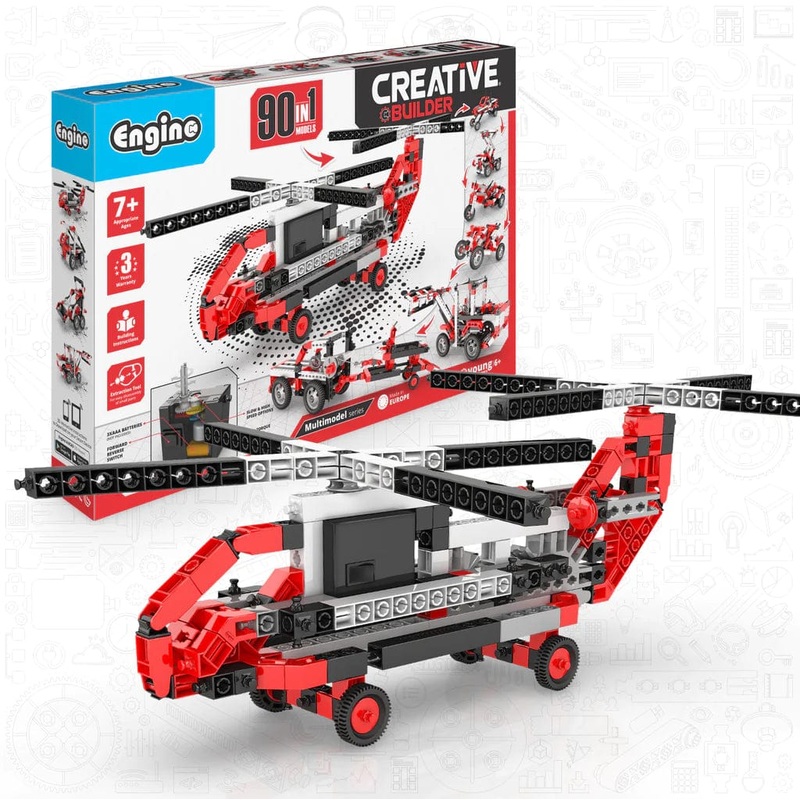 Engino Inventor 90 Models Motorized Set - Multi Models