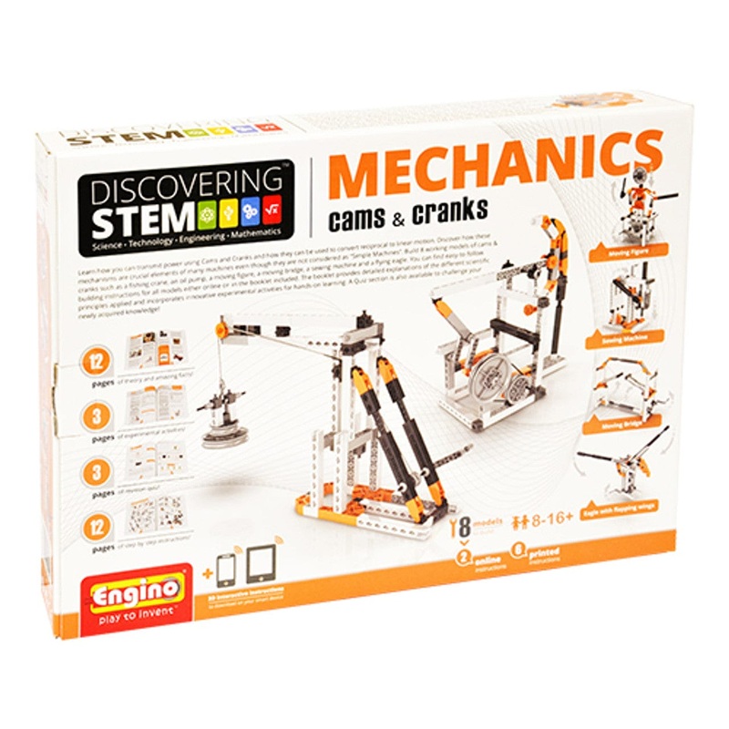 Engino Stem Mechanics: Cams & Cranks