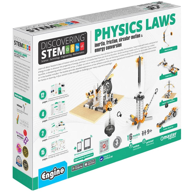 Engino Stem Newton's Laws & Inclined Planes