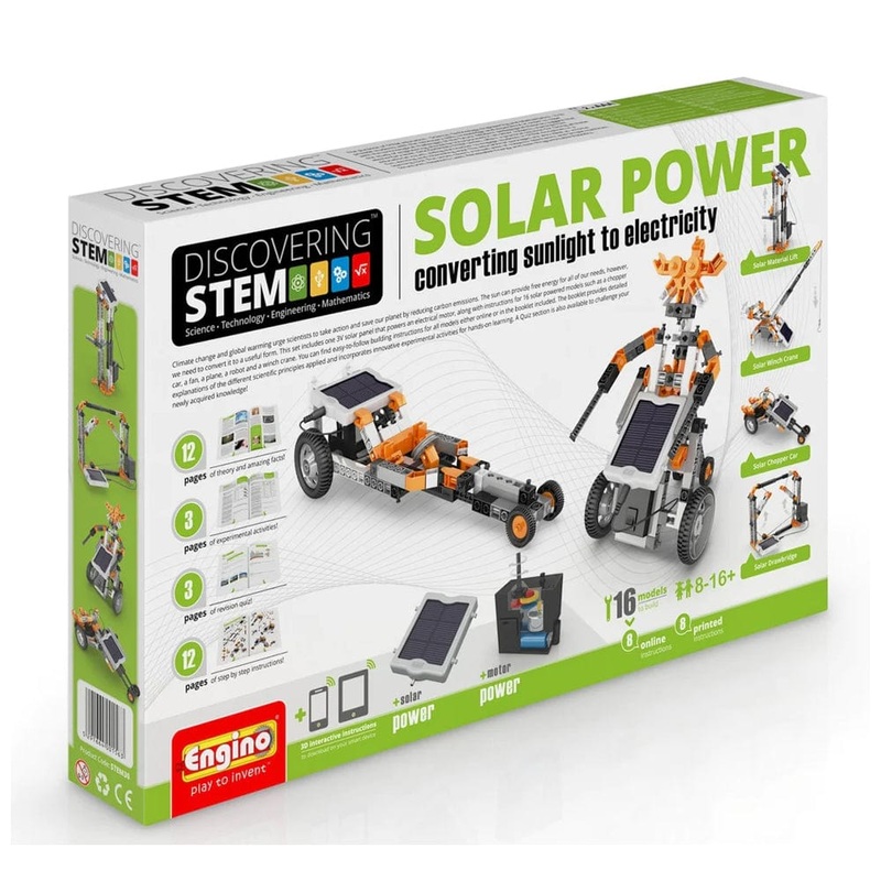 Engino Stem Solar Power: Converting Sunlight To Electricity