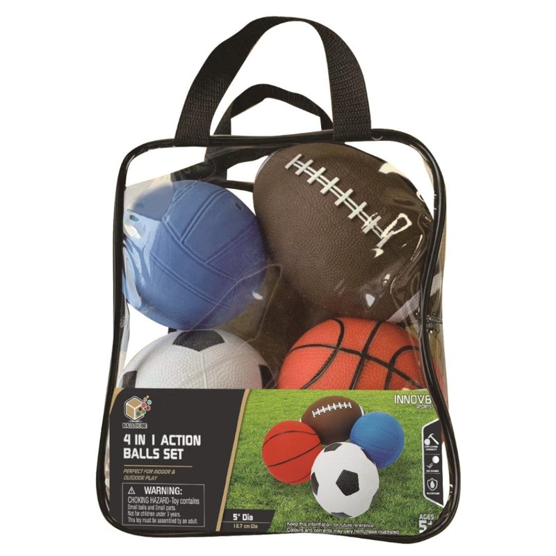 Hatim Hostfull Hatim 4 IN 1 Action Balls Set