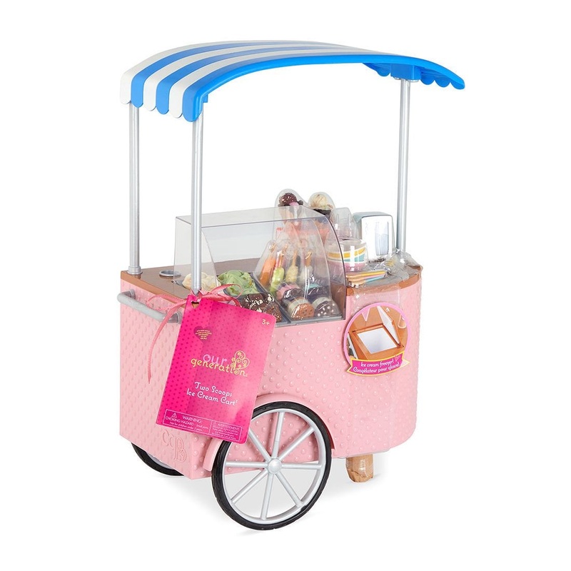 Our Generation Two Scoops Ice Cream Cart