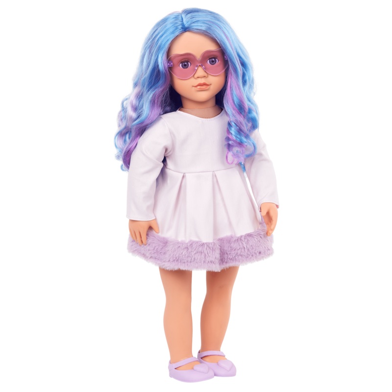 Our Generation Veronika Fashion Doll With Multicolored Hair 18"