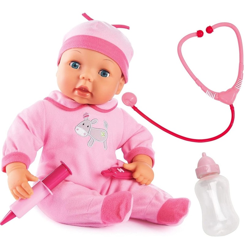 Bayer Doctor Set Doll 38cm