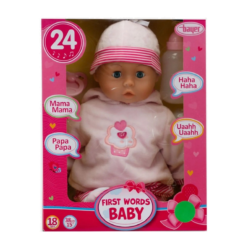Bayer First Word Baby 38cm