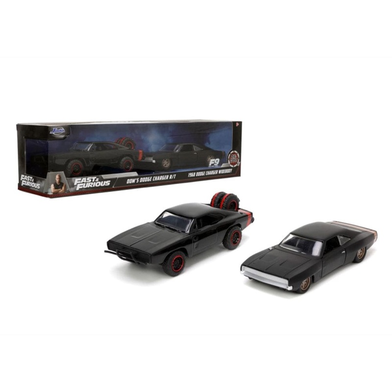Jada - Fast & Furions Twin Pack 1:32 F9 1970 Dodge Charger & F7 1970 Dodge Charger