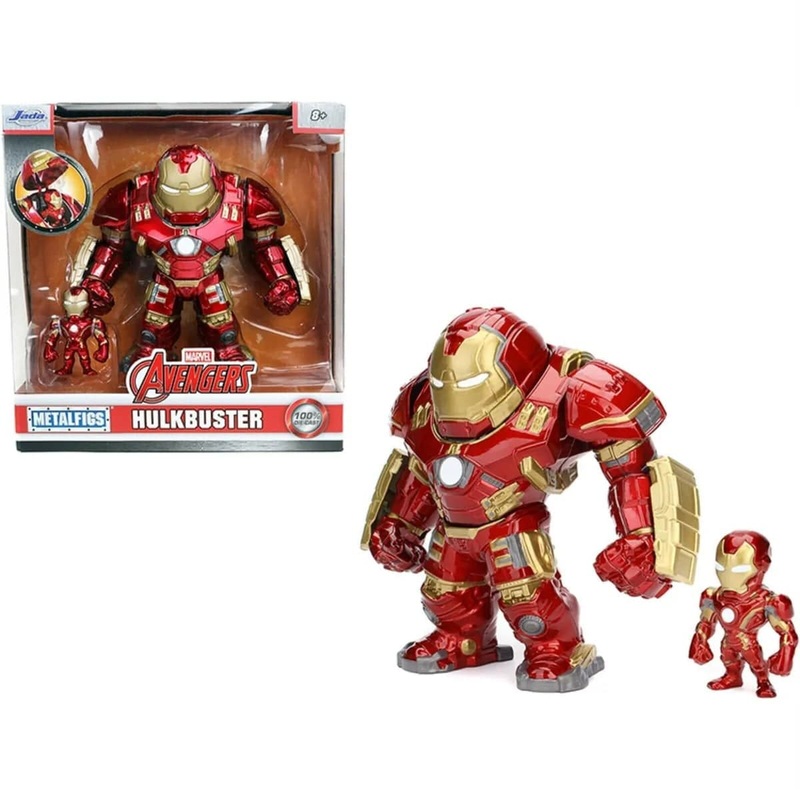 Jada - Marvel Figure 6" Hulkbuster+2" Ironman