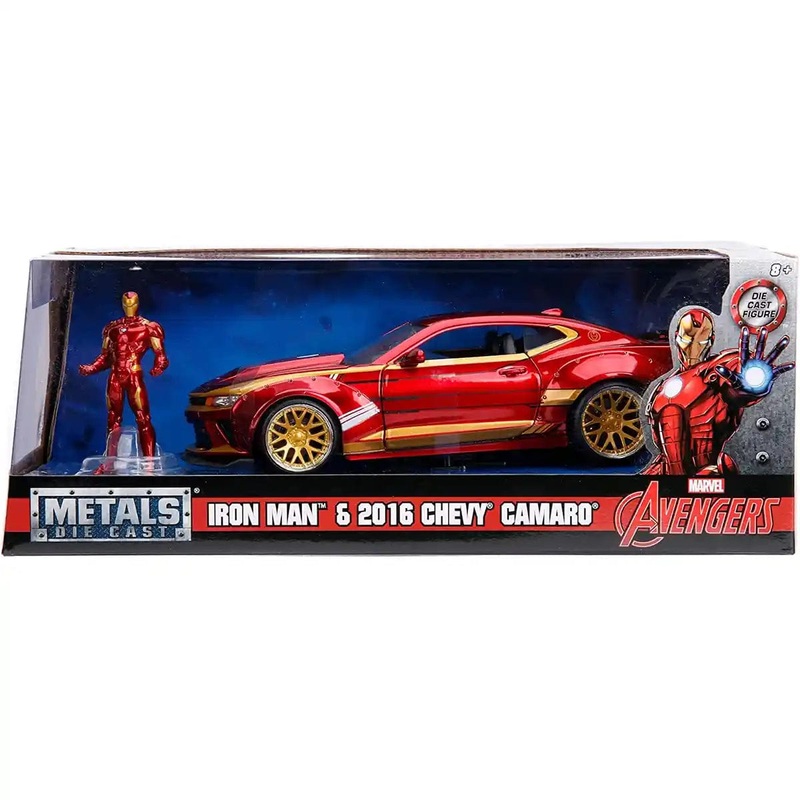 Jada - Marvel Ironman 2016 Chevy Camaro Ss 1:24