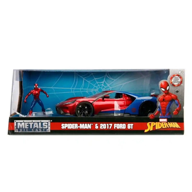 Jada - Marvel Spiderman 2017 Ford Gt 1:24
