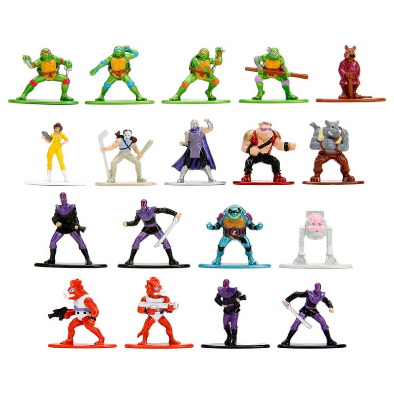 Jada - Ninja Turtles Multi Pack Nano Figures,Wave 1