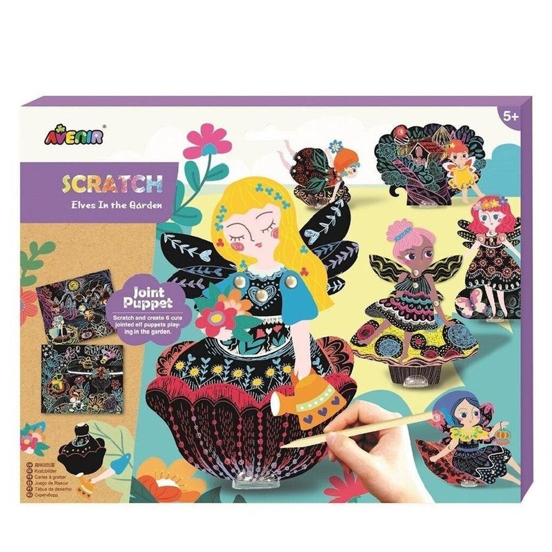 Avenir - Scratch With Jointed Puppets - Fairies in the Garden