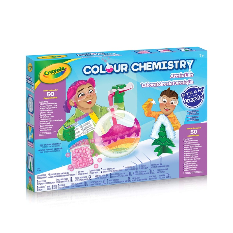 Crayola Artic Color Chemistry Lab 8pk