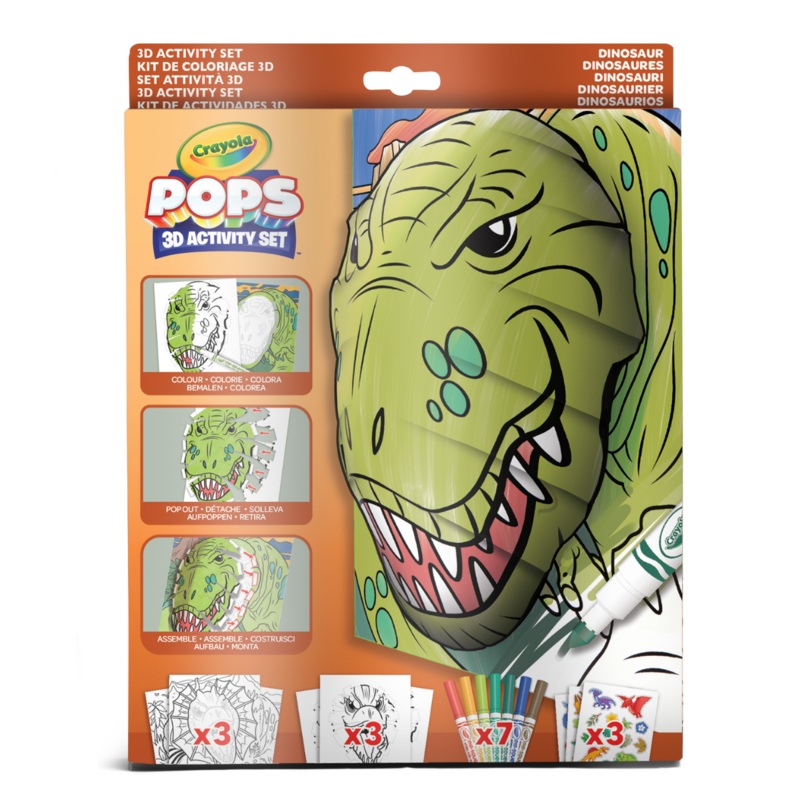 Crayola Pops Activity Set - Dinosaurs