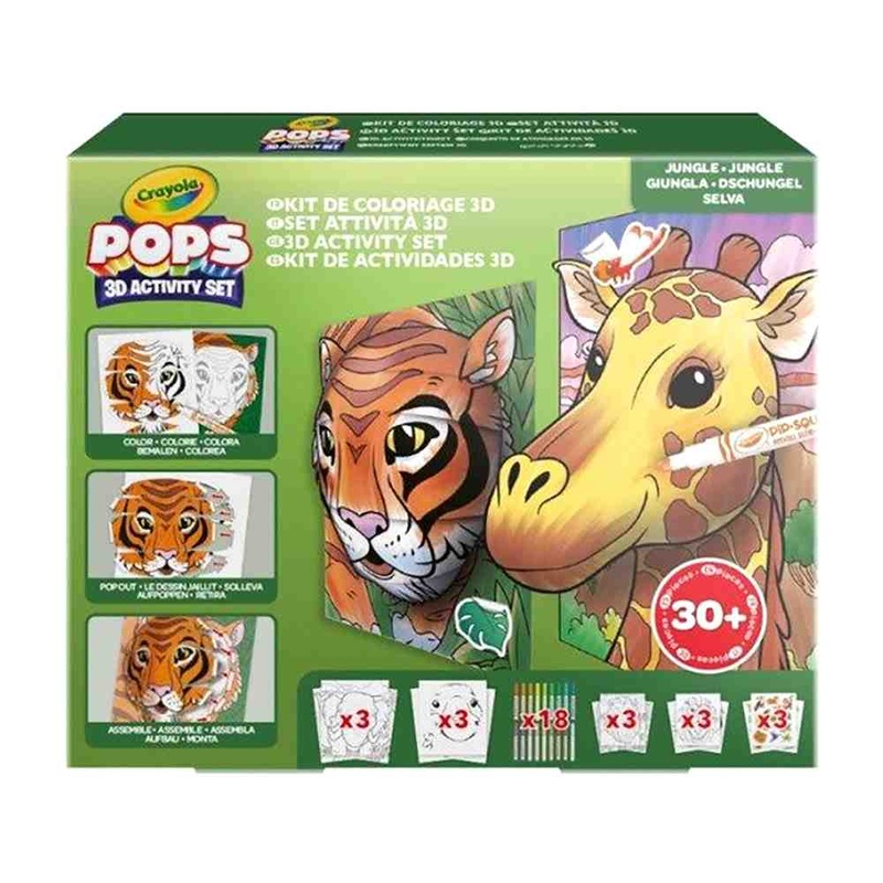 Crayola Pops Activity Set - Jungle