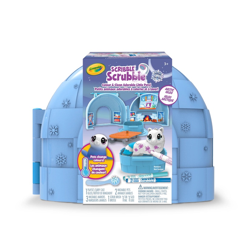 Crayola Scribble Scrubbie Arctic Igloo