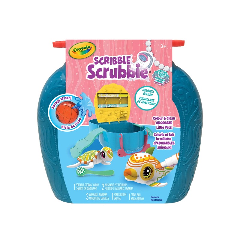 Crayola Scribble Scrubbie Ocean Pets