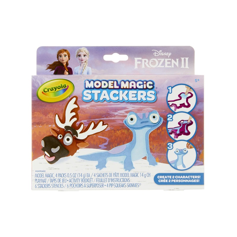 Crayola  Stackers, Frozen 2, Olaf/Sven