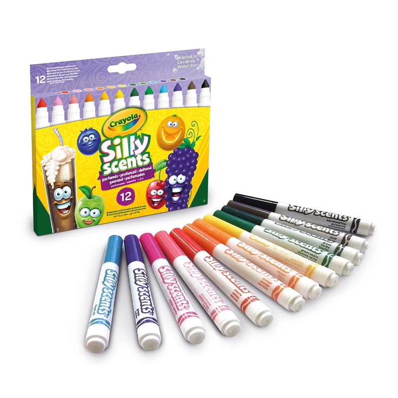 Crayola Washable Broadline Scented Markers 12ct