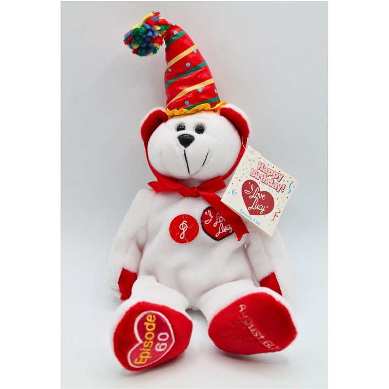 Classic Collecticritters |I Love Lucy Musical Birthday Bear | Non-Mint Packaging