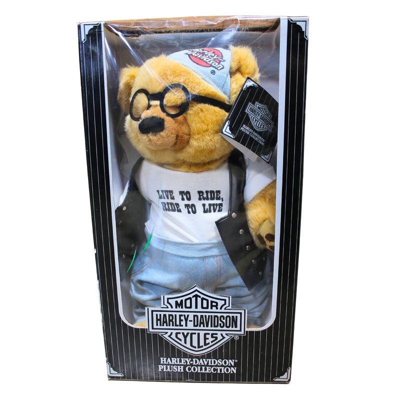 Harley-Davidson Plush Collection GH4305 | Yuppie with Glasses - Gift Bear