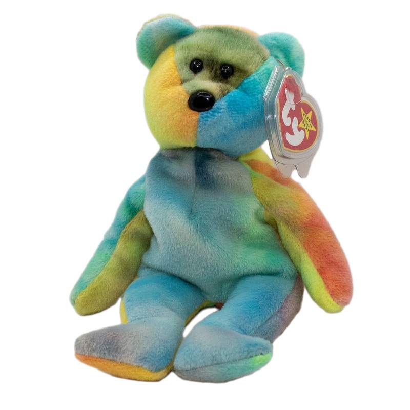Ty Beanie Baby: Garcia the Bear - Actual photo (11457)