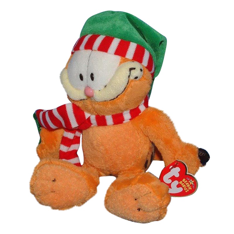 Ty Beanie Baby: Garfield - Season's Greetings