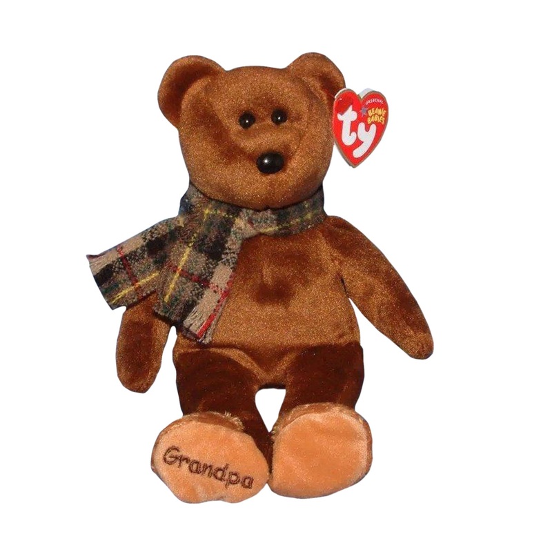 Ty Beanie Baby: Gramps the Bear