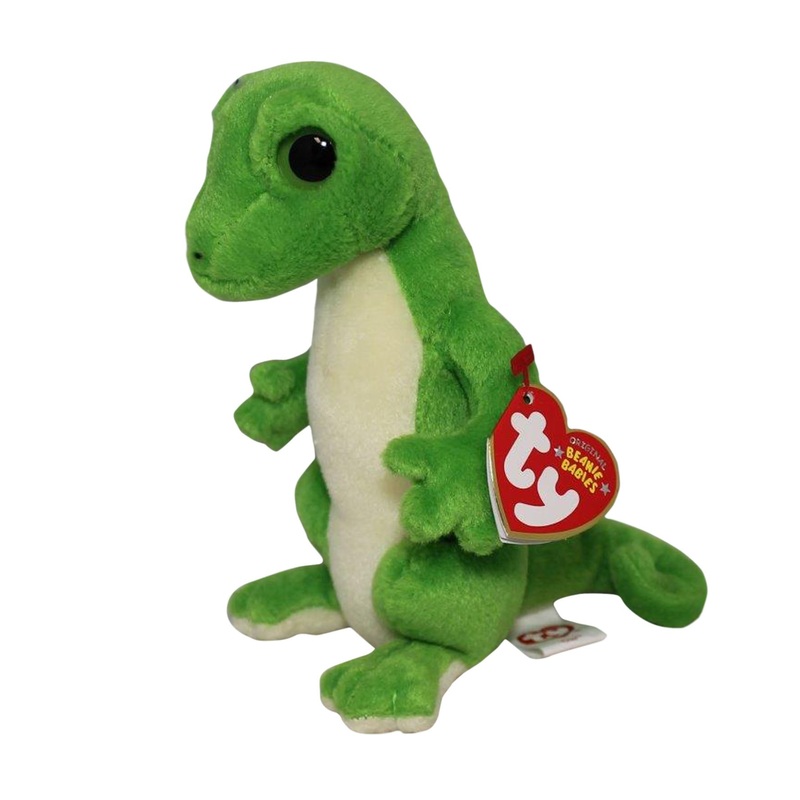 Ty Beanie Baby: Gus the Gecko - Green Eyes