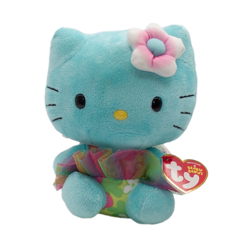 Ty Beanie Baby: Hello Kitty the Cat | Turquoise