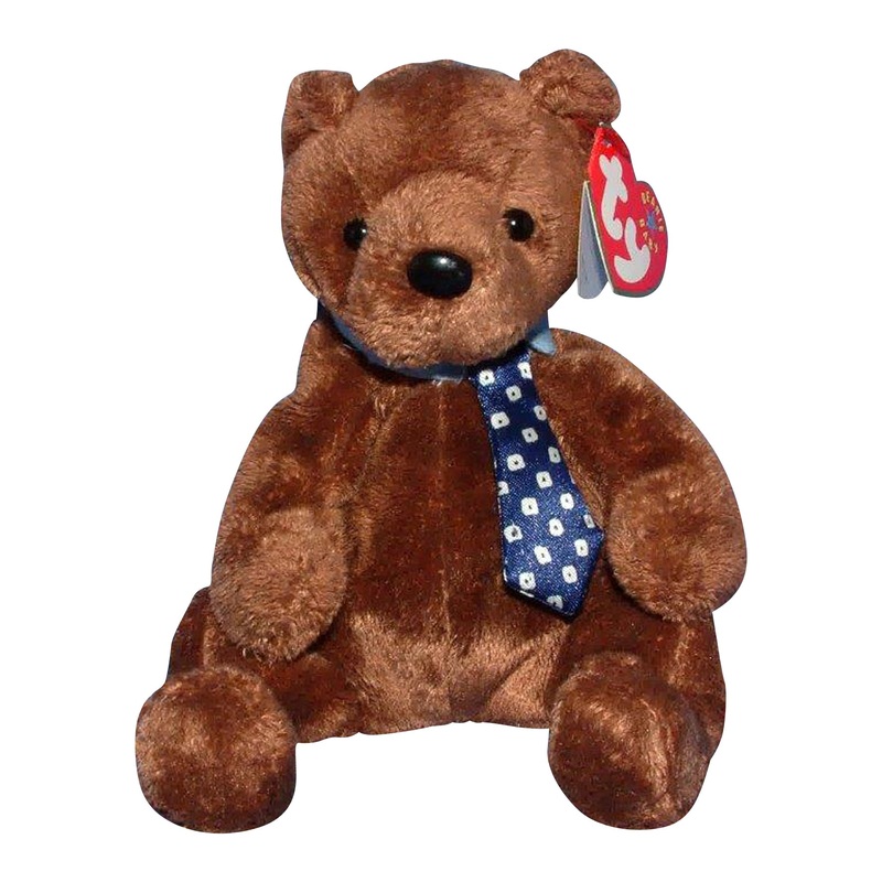 Ty Beanie Baby: Hero the Father's Day Bear