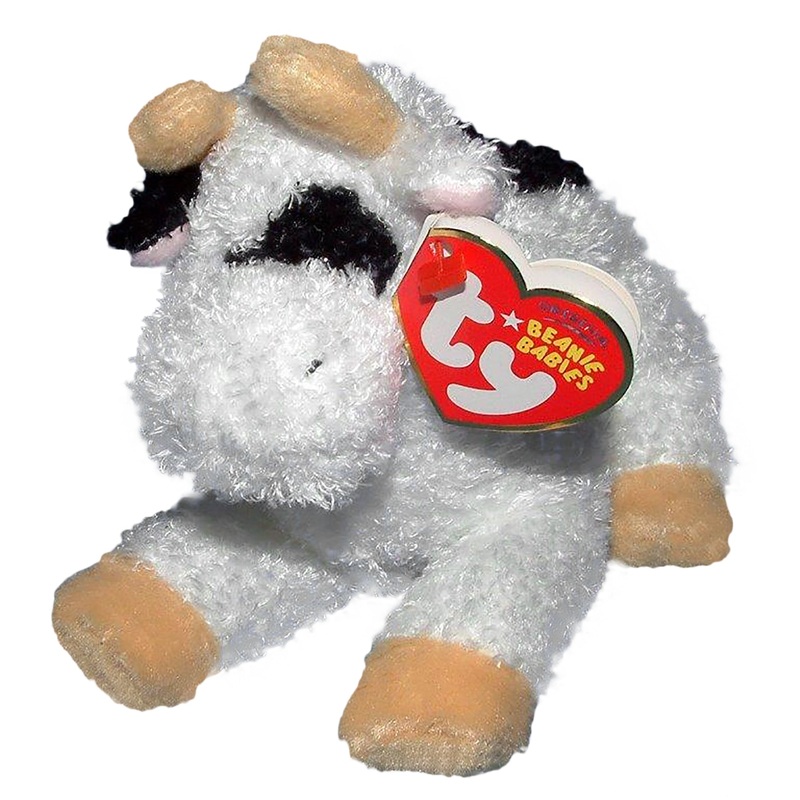 Ty Beanie Baby: Cornstalk the Cow