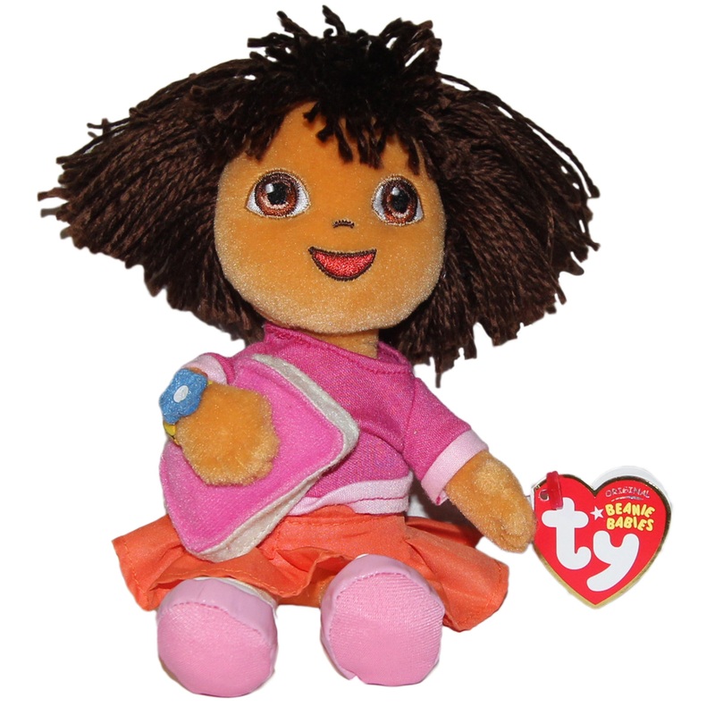Ty Beanie Baby: Dora the Explorer - School Girl