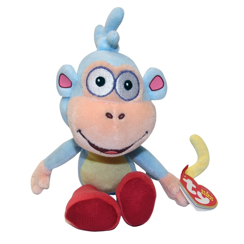 Ty Beanie Baby: Boots the Monkey - Dora the Explorer