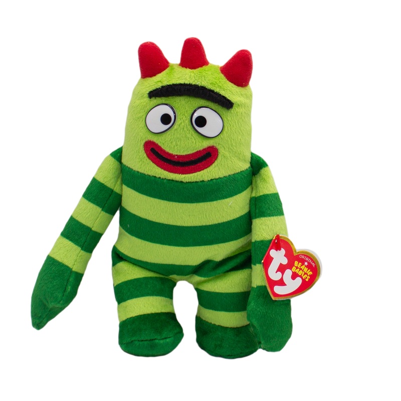 Ty Beanie Baby: Brobee the Monster - Yo Gabba Gabba
