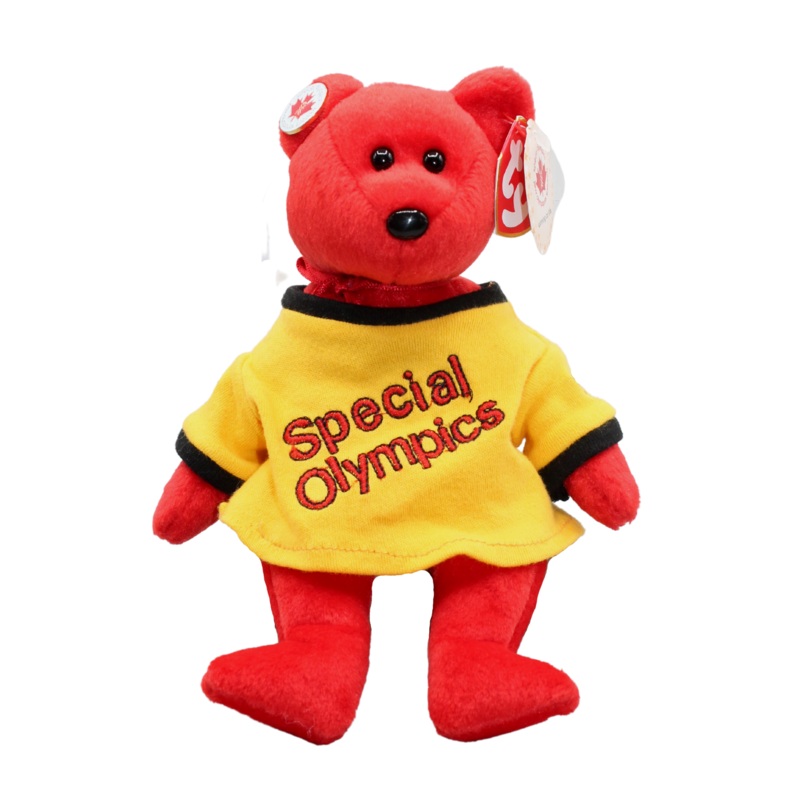 Ty Beanie Baby: Canada the Bear | Special Olympics | Gold