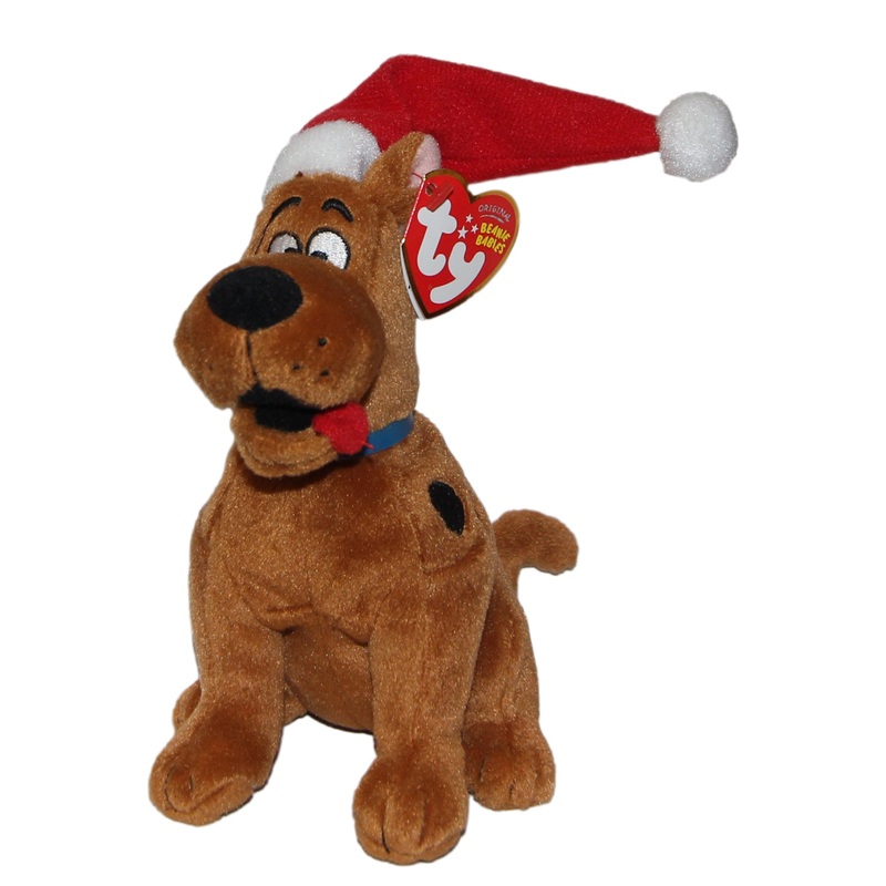 Ty Beanie Baby: Christmas Scooby Doo