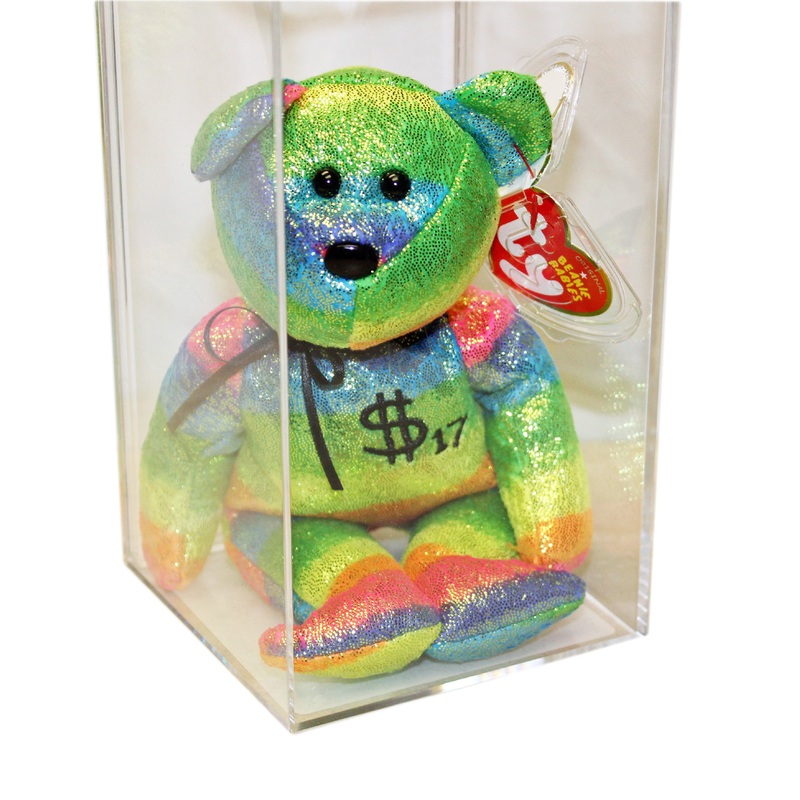 Ty Authenticated Billionaire Bear 17 Signed MWMT MQ Beanie Baby - AP 11514