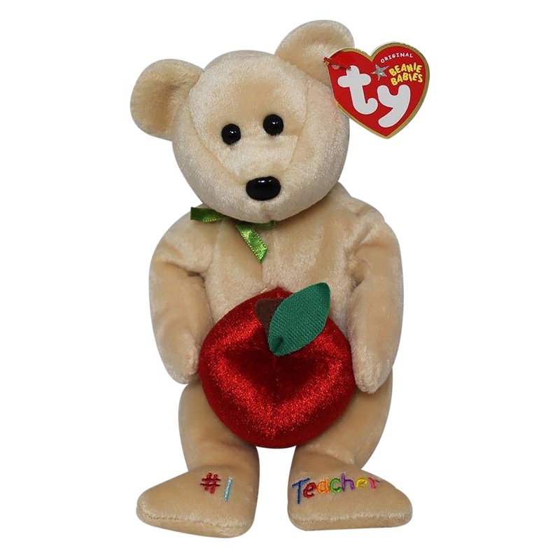 Ty Beanie Baby: #1 Teacher the Bear