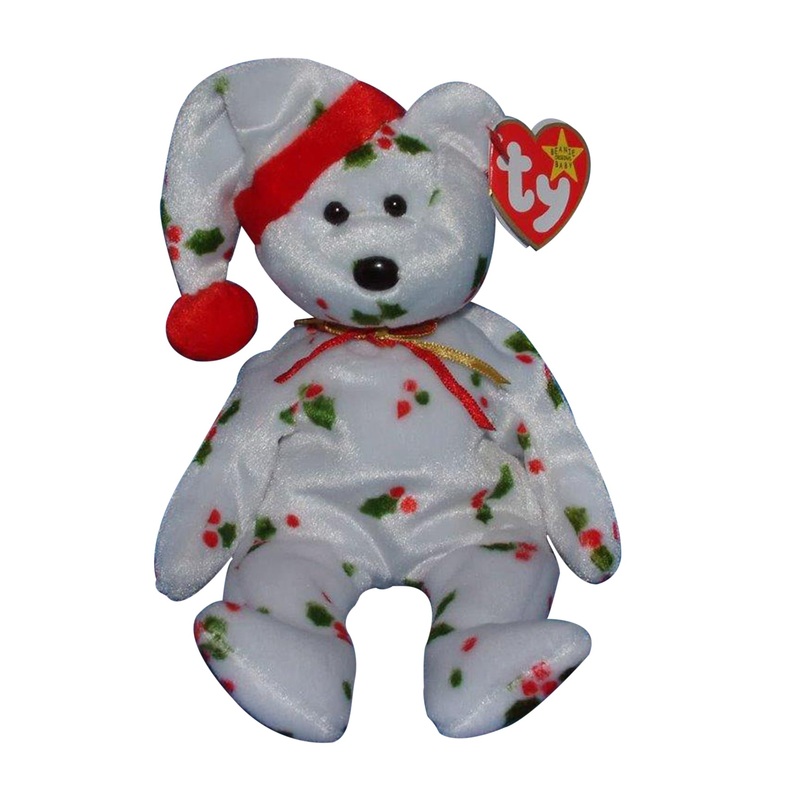 Ty Beanie Baby: 1998 Holiday Teddy the Bear