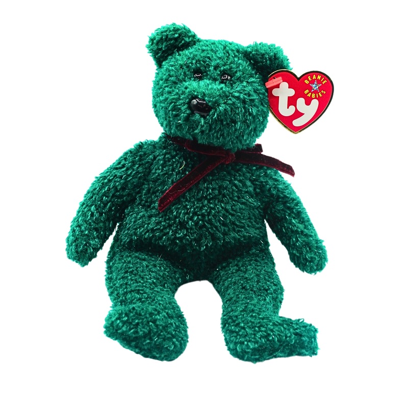 Ty Beanie Baby: 2001 Holiday Teddy the Bear