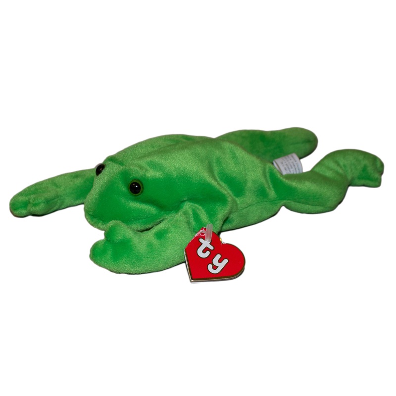 Ty Beanie Baby: 2nd Generation Legs the Frog